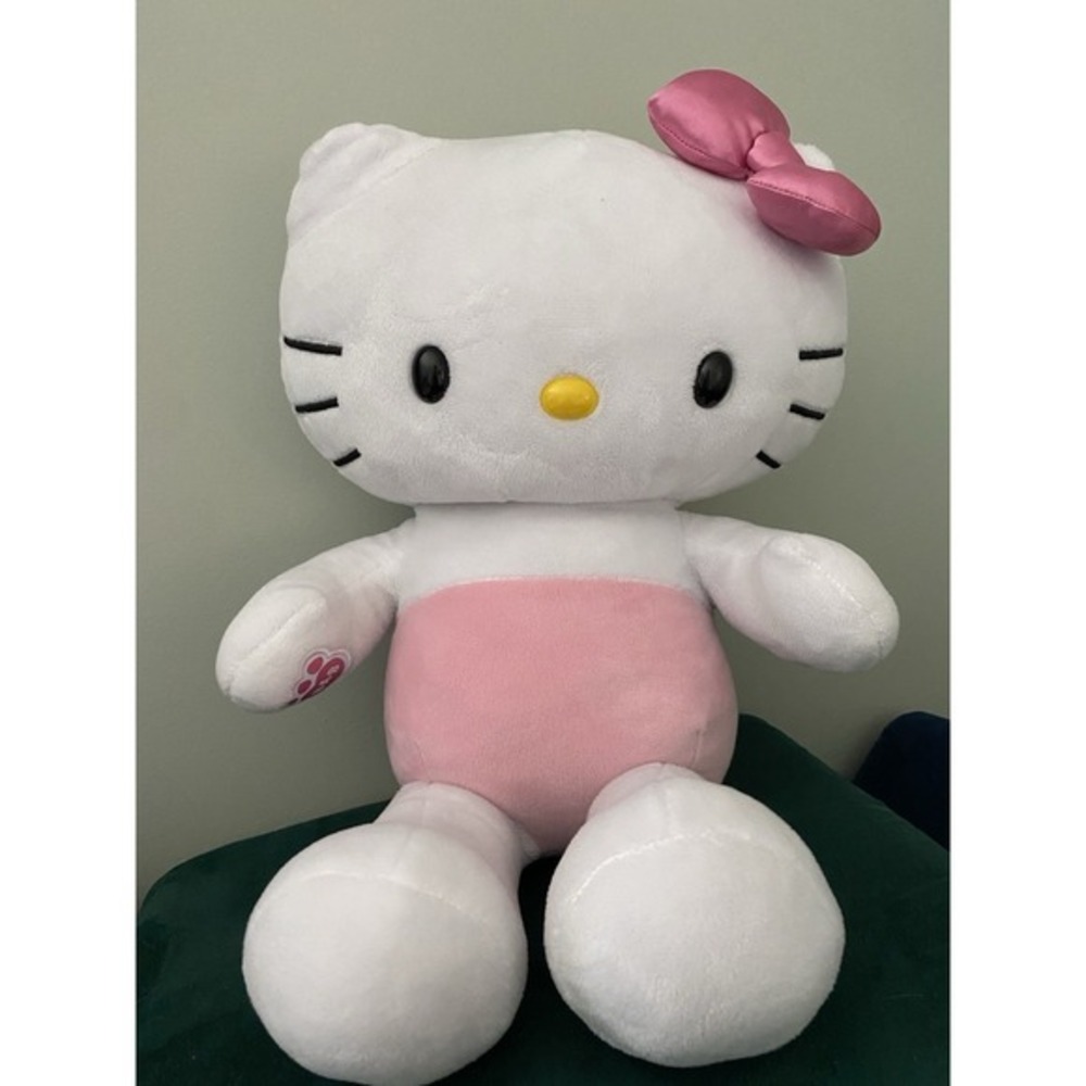 Build A Bear Hello Kitty Sanrio Summer Time 18" Plush 2023 W/Bow